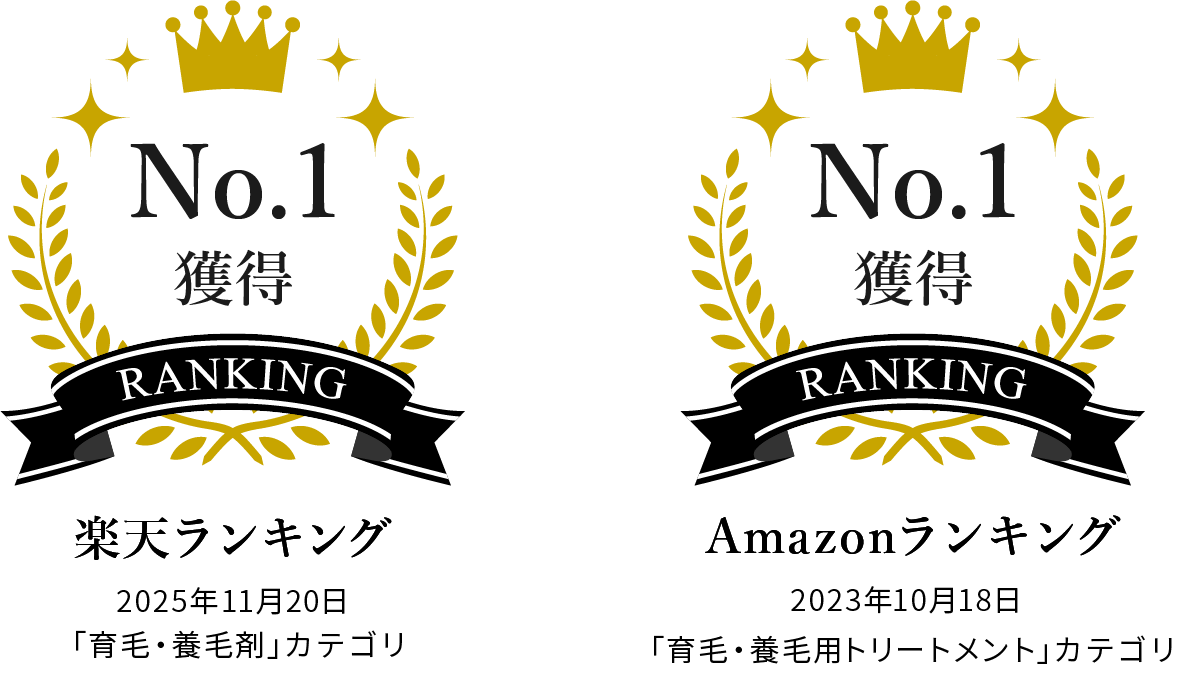 楽天、AmazonランキングNo1獲得