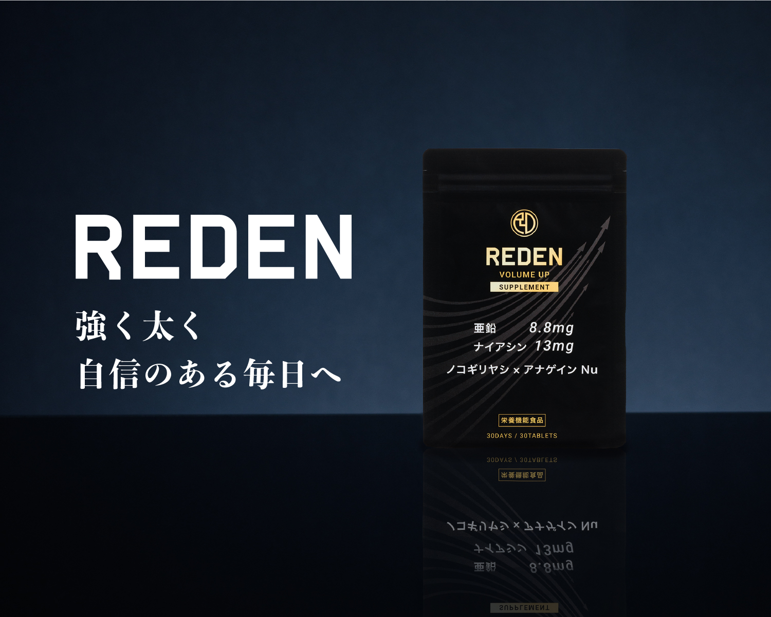 REDEN 強く太く 自信のある毎日へ